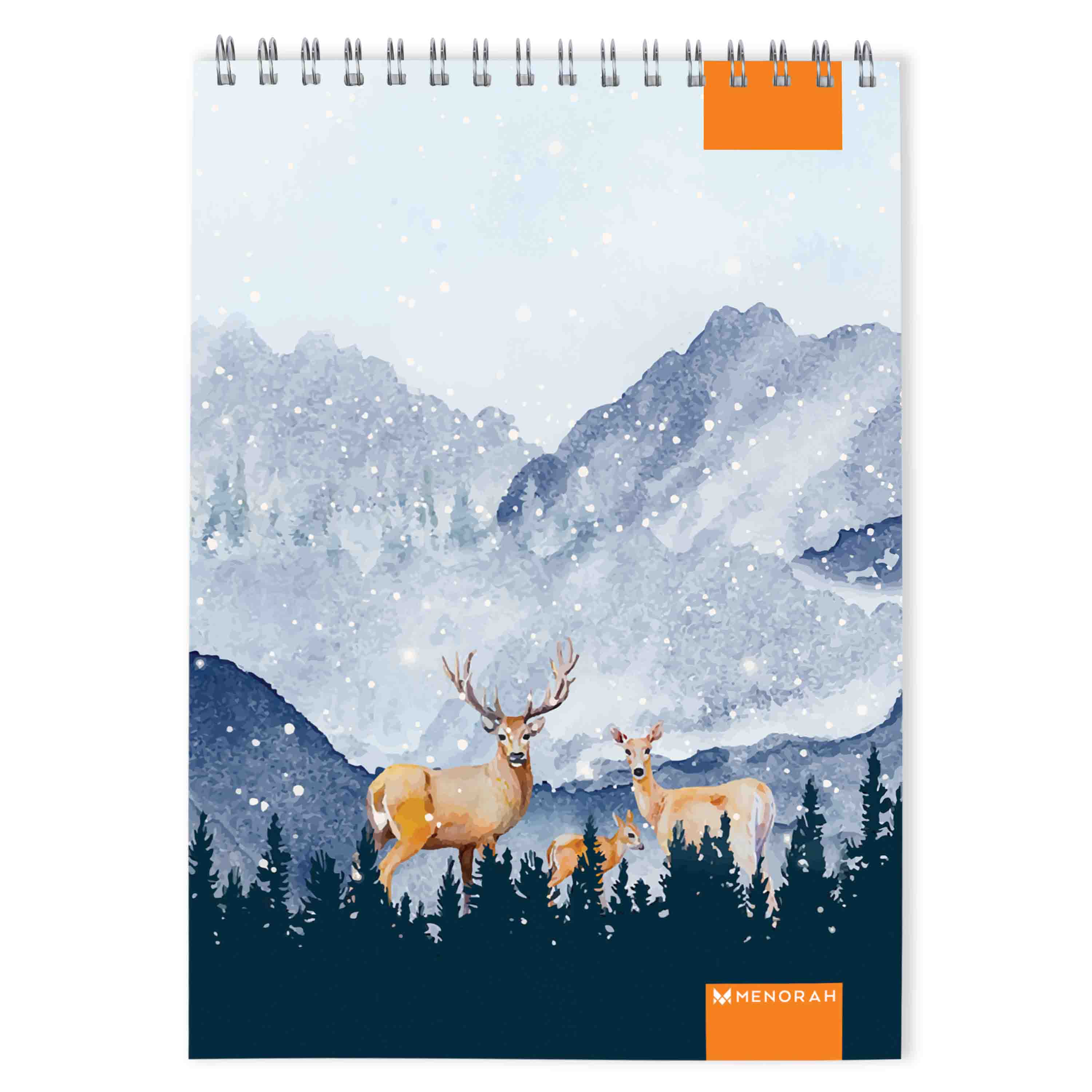 A4 SKETCHBOOK FOR ARTIST WIREO 140GSM PORTRAIT RUN WILD