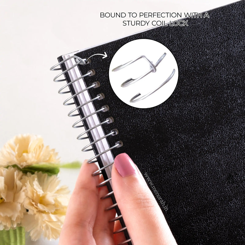 A3 - METAL SPIRAL SKETCHBOOK - 180GSM - (LANDSCAPE)