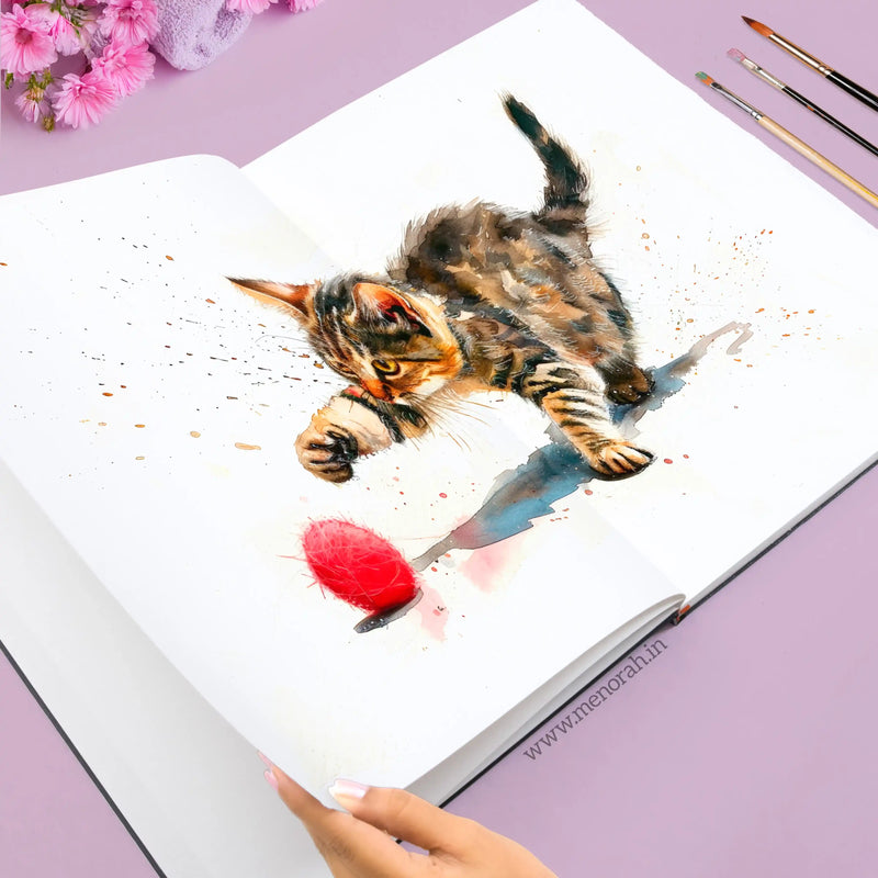 A3 - CASEBOUND SKETCHBOOK - 180GSM - (PORTRAIT)