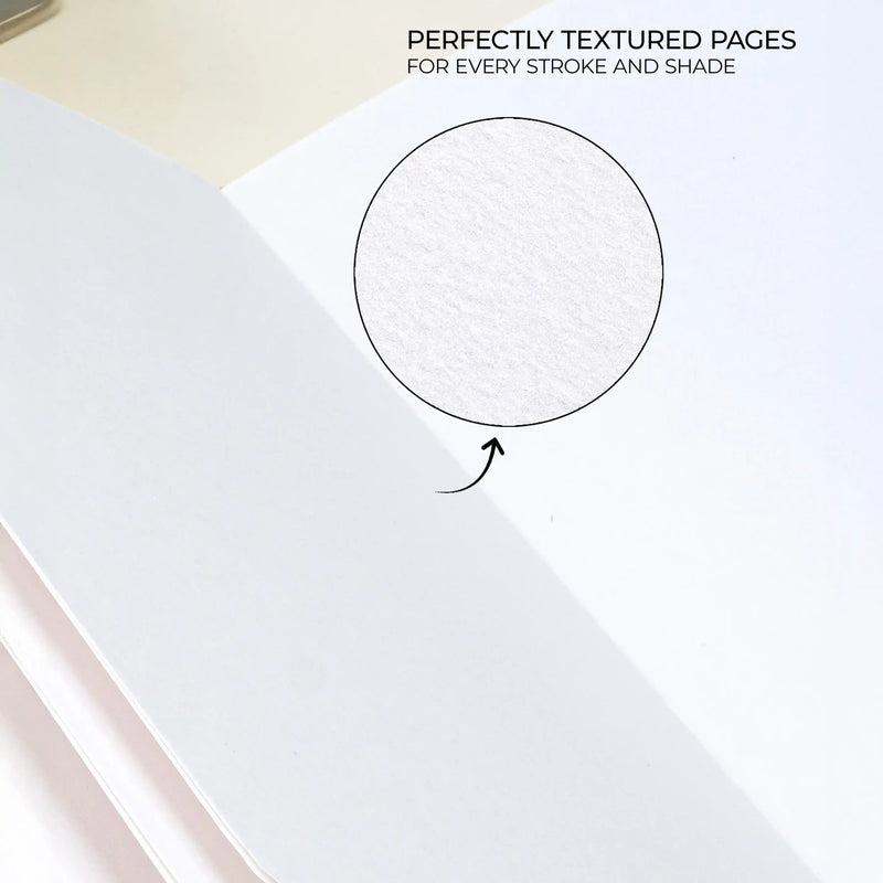 A3 - CASEBOUND SKETCHBOOK - 180GSM - (PORTRAIT)