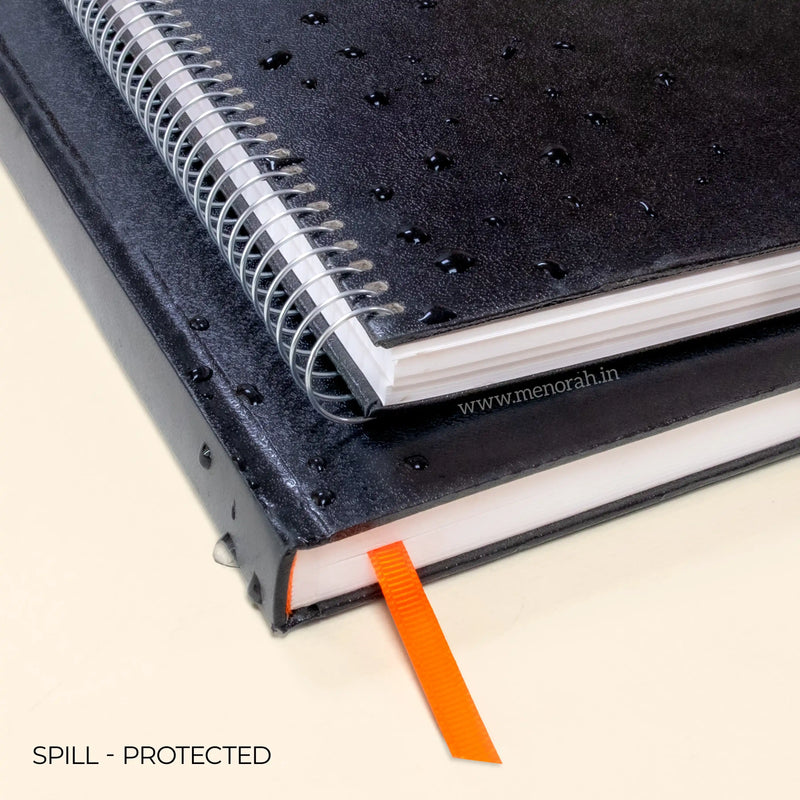 A3 - METAL SPIRAL SKETCHBOOK - 180GSM - (LANDSCAPE)