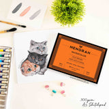 A5 - WATER COLOUR Papers, 300GSM 100% COTTON
