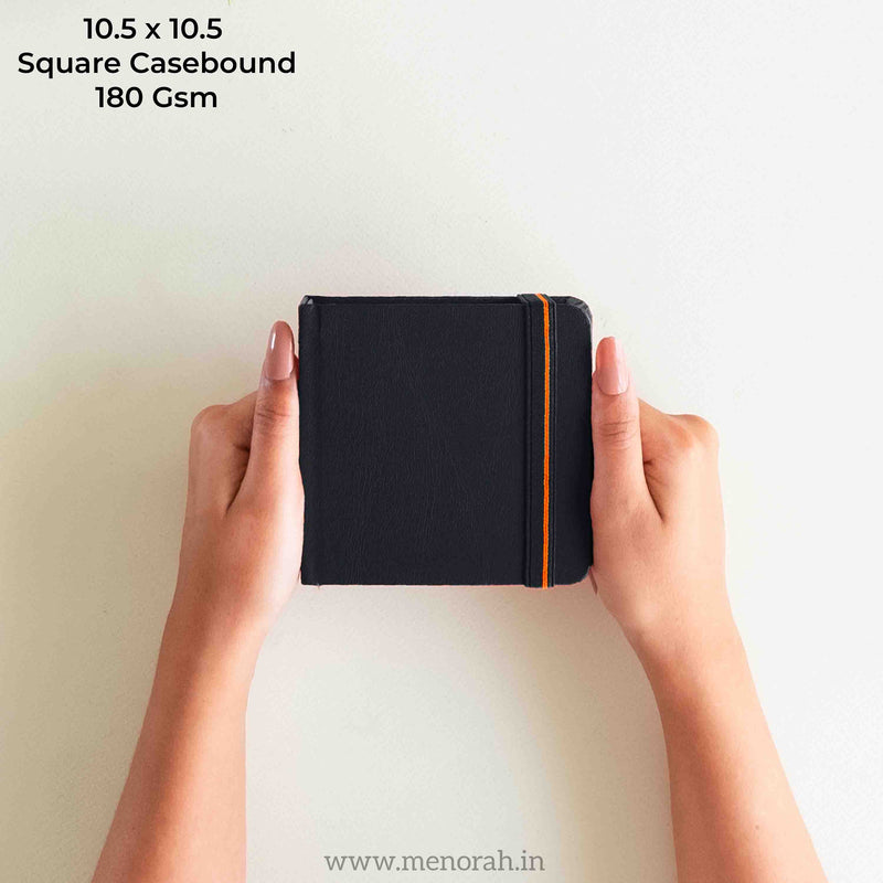 SQUARE SKETCHBOOK - 180GSM - (10.5 x 10.5cm) - SMALL (PACK OF 2)