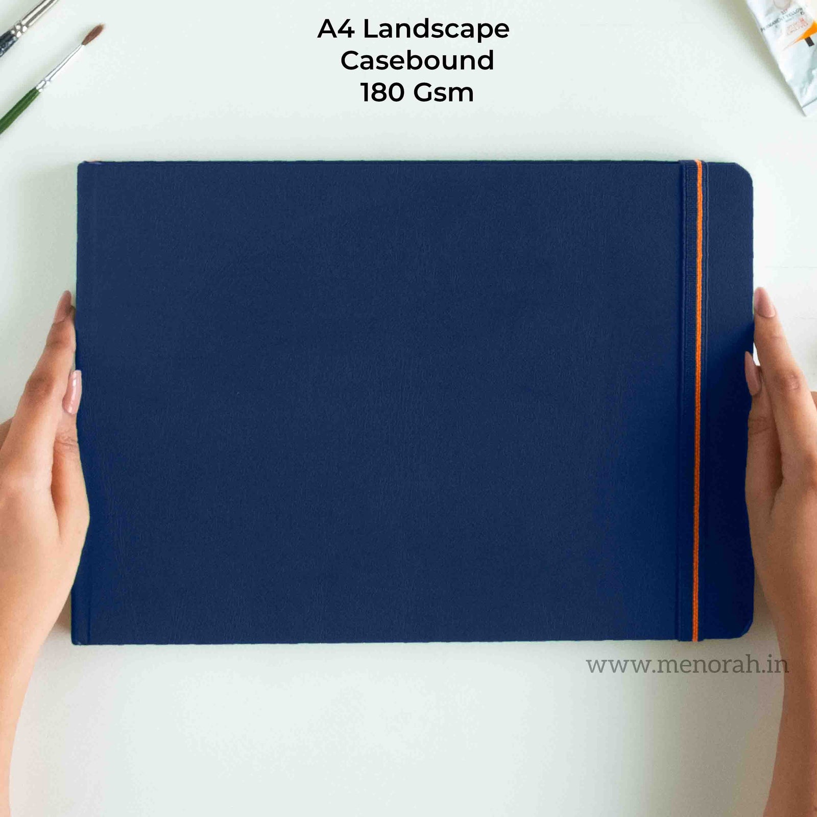 Best A4 Sketchbook Landscape for Artist,180 GSM, – MENORAH