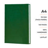 Menorah's Dry Media Dark Blue sketchbook, Fully Handmade touch, A4 size hardbound Sketchbook. 115 GSM Thickness sketchbook.