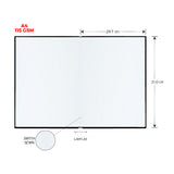 A4 - PREMIUM SKETCHBOOK - 115GSM - Hard Case Bound  - (PORTRAIT)