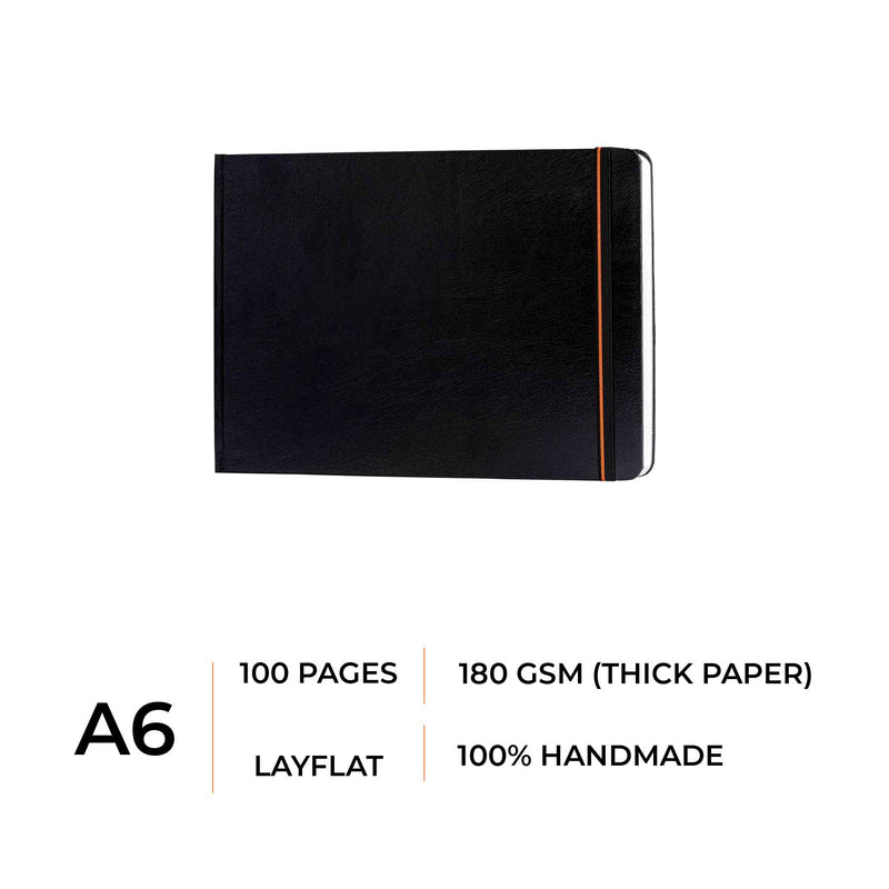 A6 Sketchbook : Landscape single pack,180 GSM – MENORAH