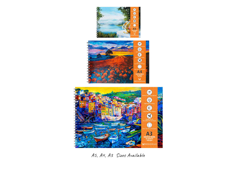 Check out our A5 Artist Sketchbooks online @ – MENORAH