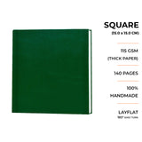 Drawing Book with 140 plain pages for ample space for all your creative drawings & sketches, calligraphy, Colour palette selection etc